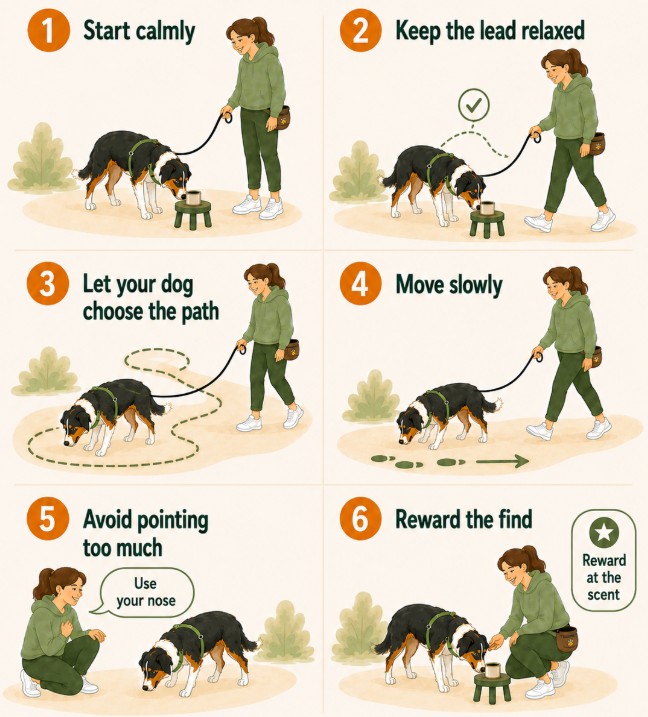 Help without taking over guide illustration